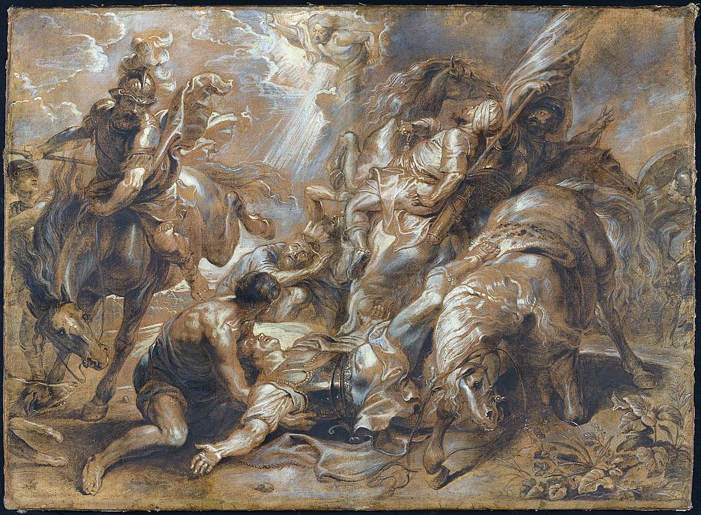 La conversione di san Paolo, da Rubens